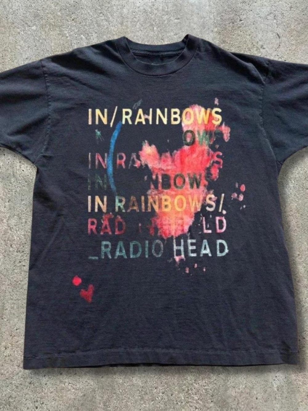 Parents Black 'In Rainbows' Graphic Tee